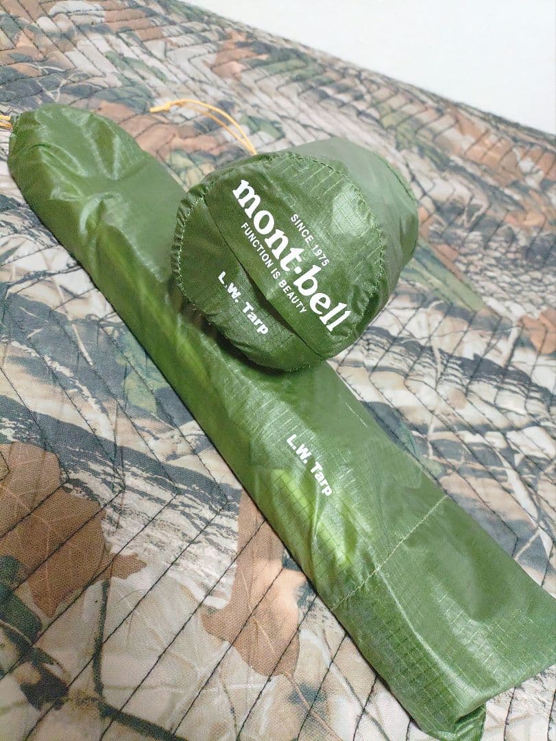 モンベル　LWタープと別売ポール1本セット