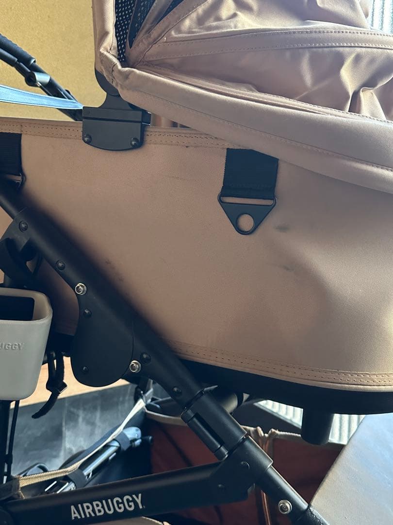 エアバギーDOME 3 バック付き　ベージュ