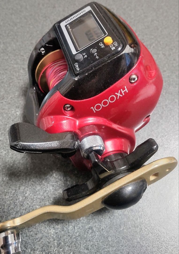 SHIMANO シマノ SLS小船 1000XH 右巻き　レッド