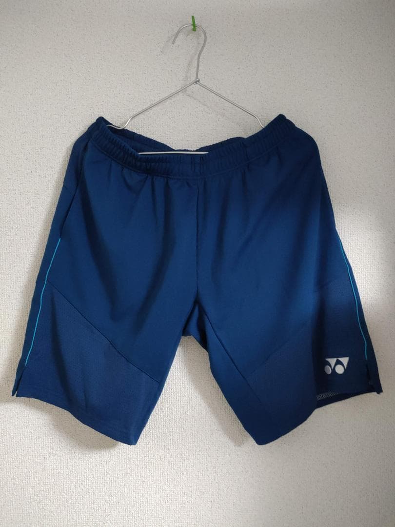yonex ハーフパンツ　ブルー　L　ベリークール