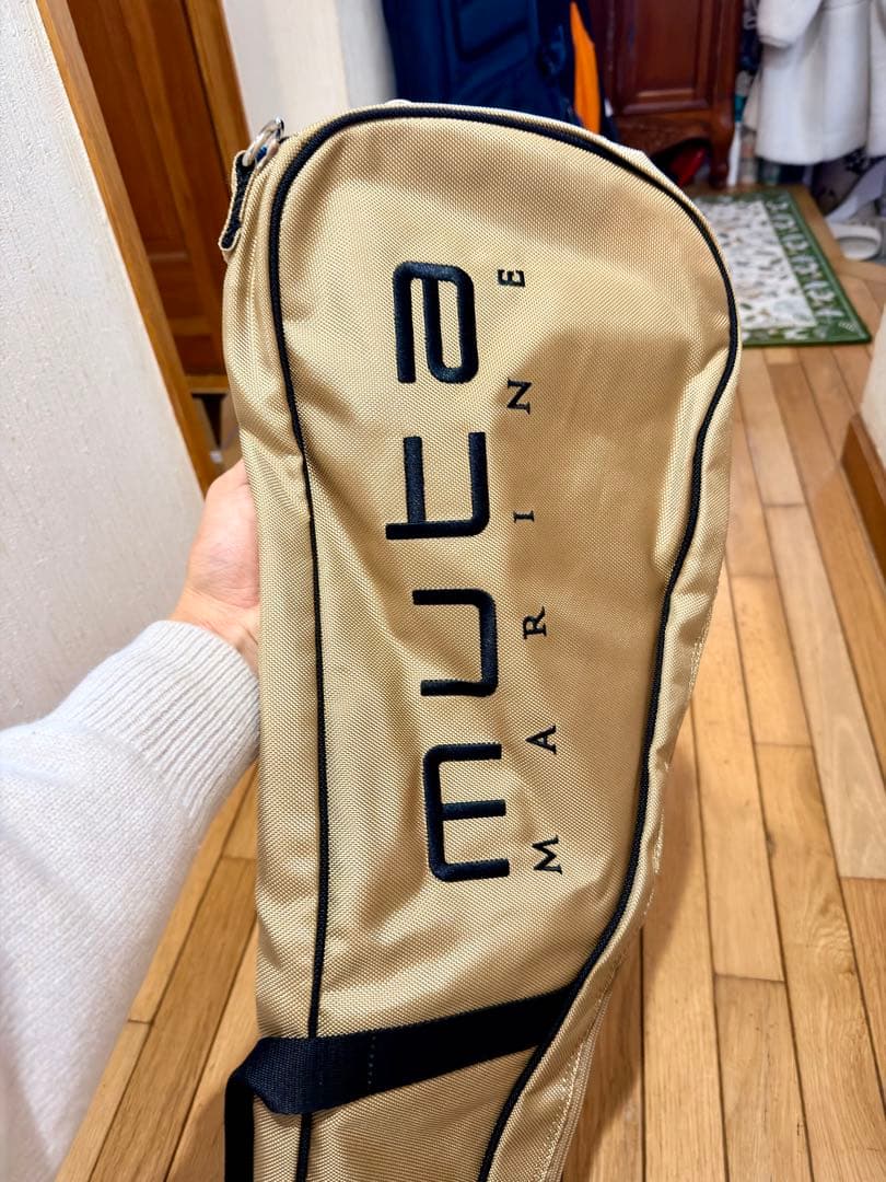 【新品未使用・完売カラー】muta MARINE クラブケース ★ベージュ★
