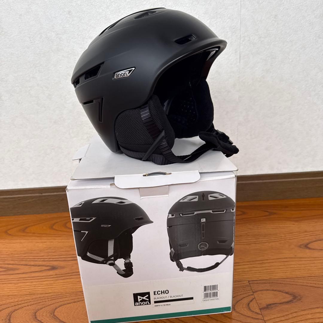 BURTON. anon. ECHO.スノーボ-ヘルメット 通気.大きさ調整付
