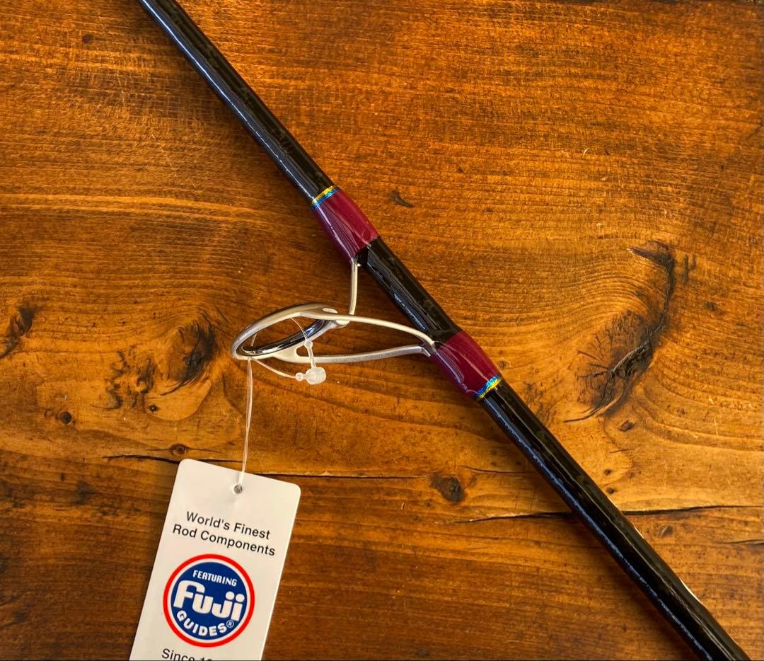 ジギングロッド　スピニングパックロッド　Fujiガイド タイラバ　カーボン　MH