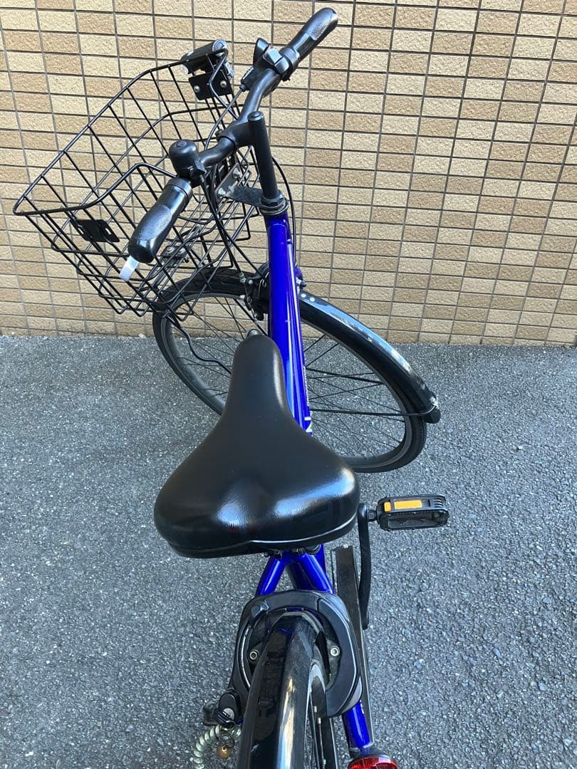 【直接引き取りのみ】ブリヂストン　シュライン青26インチ 自転車