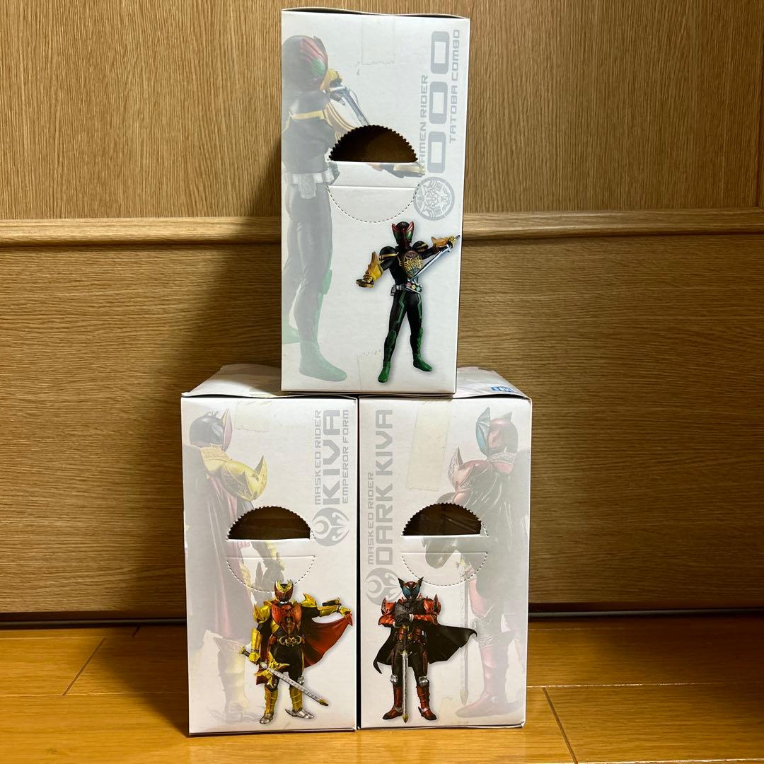 【未開封】仮面ライダーシリーズDXF vol.3(1体)、vol.9(2体)
