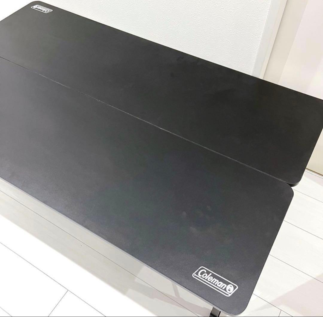 コールマン フォールディングリビングテーブル 黒 オンライン限定