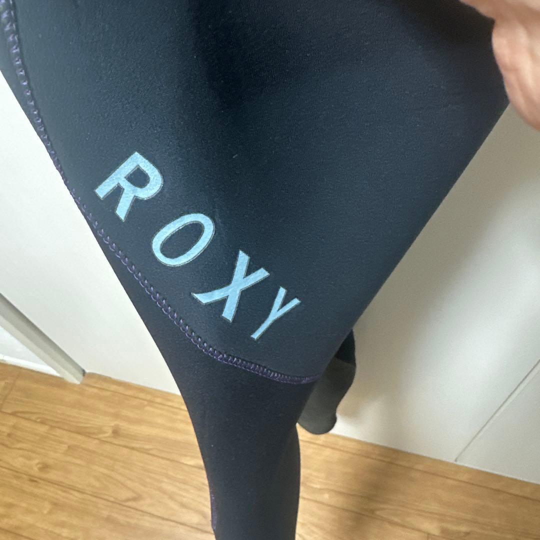 ❤️ROXY❤️５㎜フルスーツ❤️ブラック/パープル