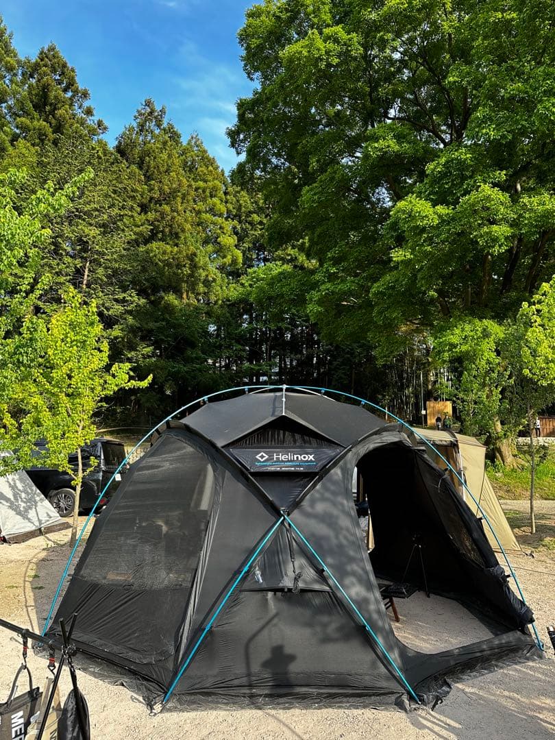 り*く様 Helinox ブラック Nonadome