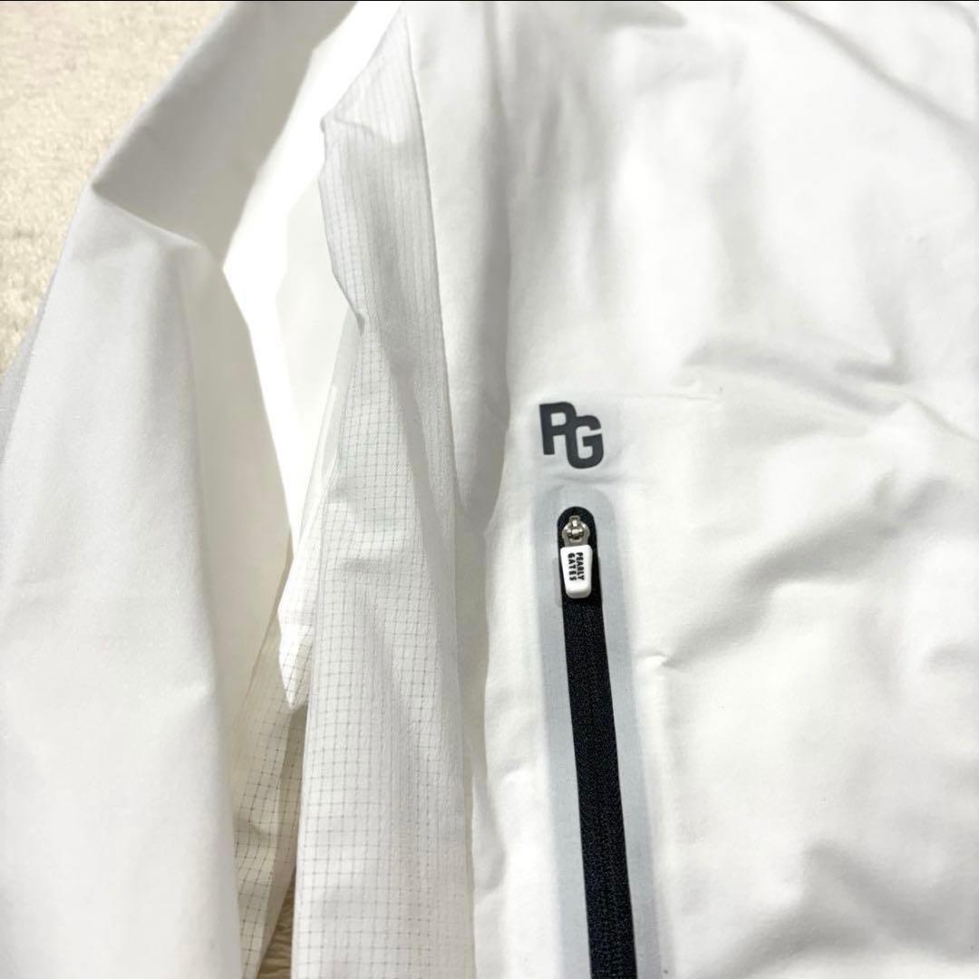 《美品》PEARLY GATES フード付 ジップ ナイロンジャケット ゴルフ