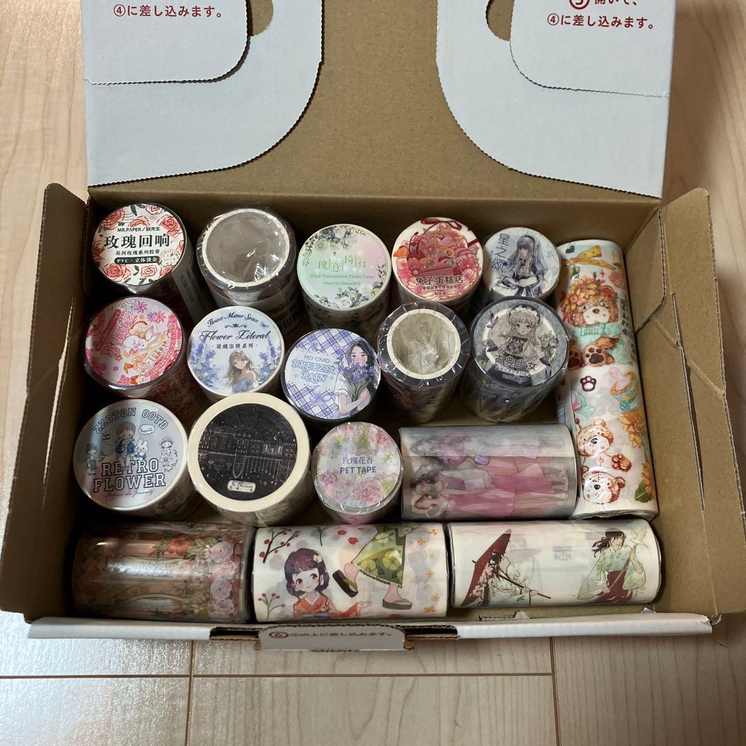 ［新品］海外マスキングテープ　PET tape まとめ売り