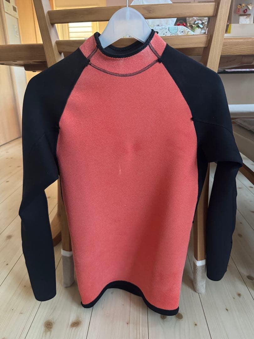 O&E ブラック 長袖 タッパー ウェットスーツ