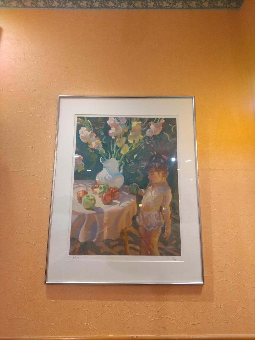 ■リトグラフ■John Asaro アート 絵画 額縁