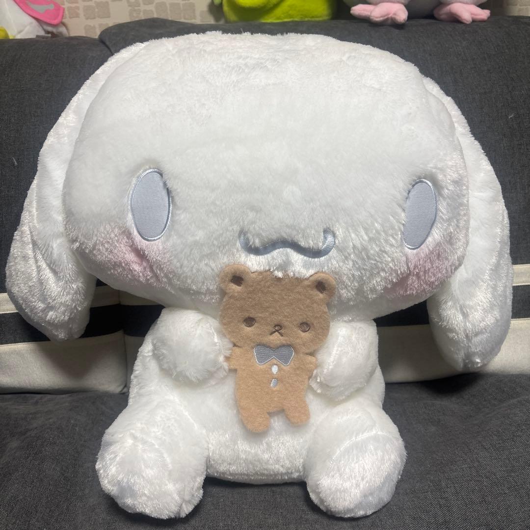 サンリオ くまさんのぬいぐるみ ホワイト 約30cm