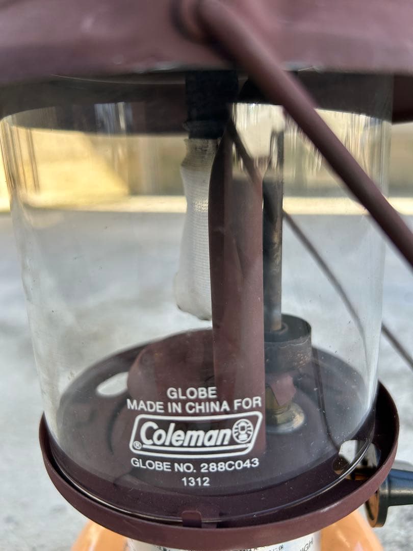 Coleman 286 ケロシン化ランタン　色ベージュ　ケース付き