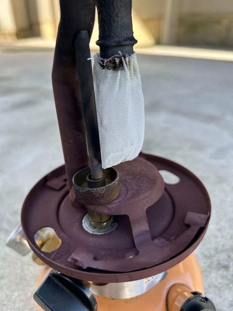 Coleman 286 ケロシン化ランタン　色ベージュ　ケース付き