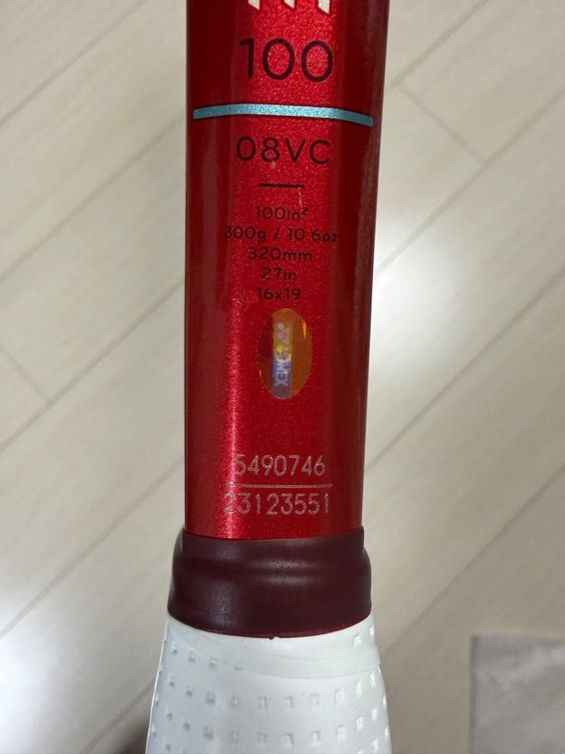 ヨネックス YONEX Vコア 100 VCORE 100 グリップサイズG3