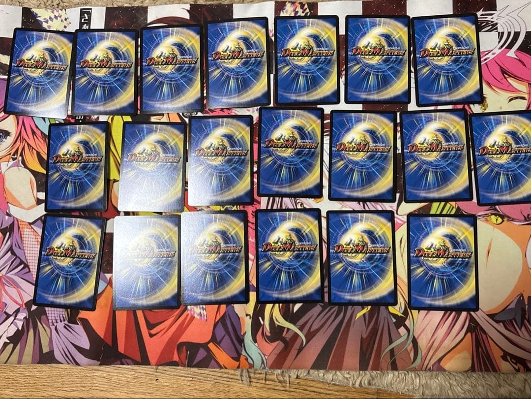 赤青マジックデッキ　パーツ付き　51枚