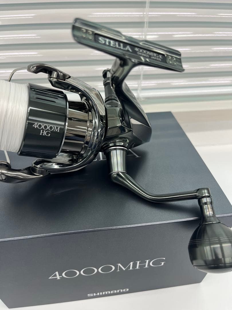 極美品22 ステラ4000mhg 純正c5000xgハンドル・他おまけ付き