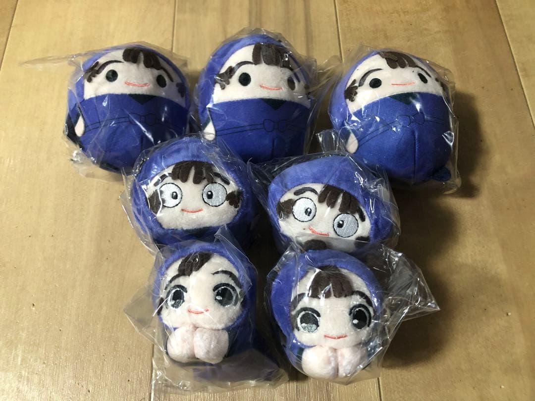 忍たま　尾浜勘右衛門　ふわコロ　ぽてコロ　はぐキャラ　7点セット