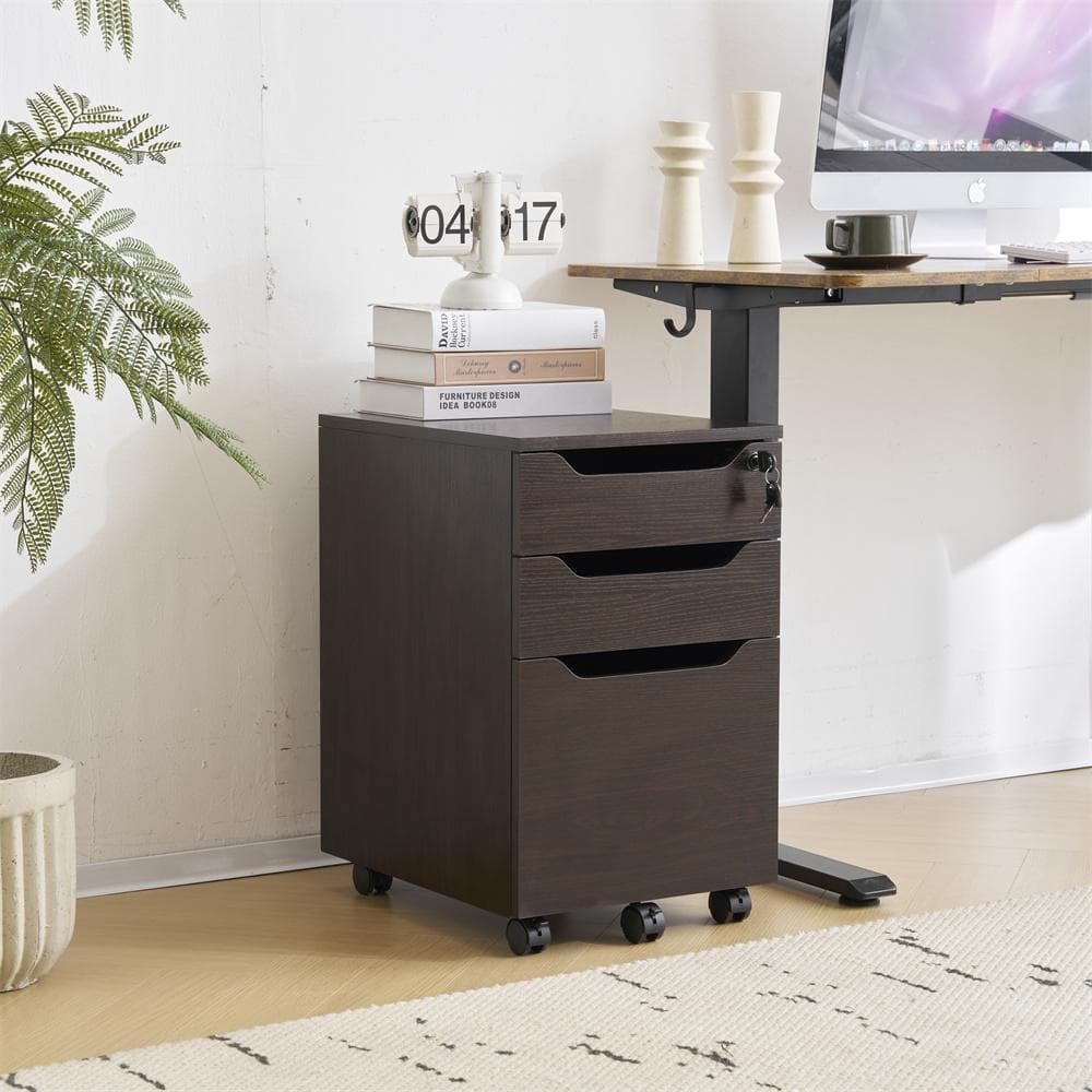 在庫一掃！残り僅か！デスクワゴン サイドワゴン ラック　鍵付き キャスター付き