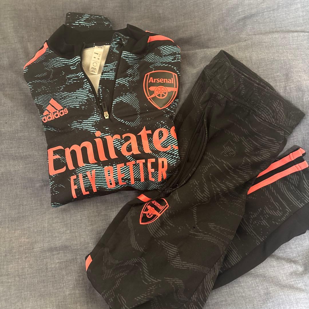 アーセナル ジャージ 長袖 黒/青/オレンジ