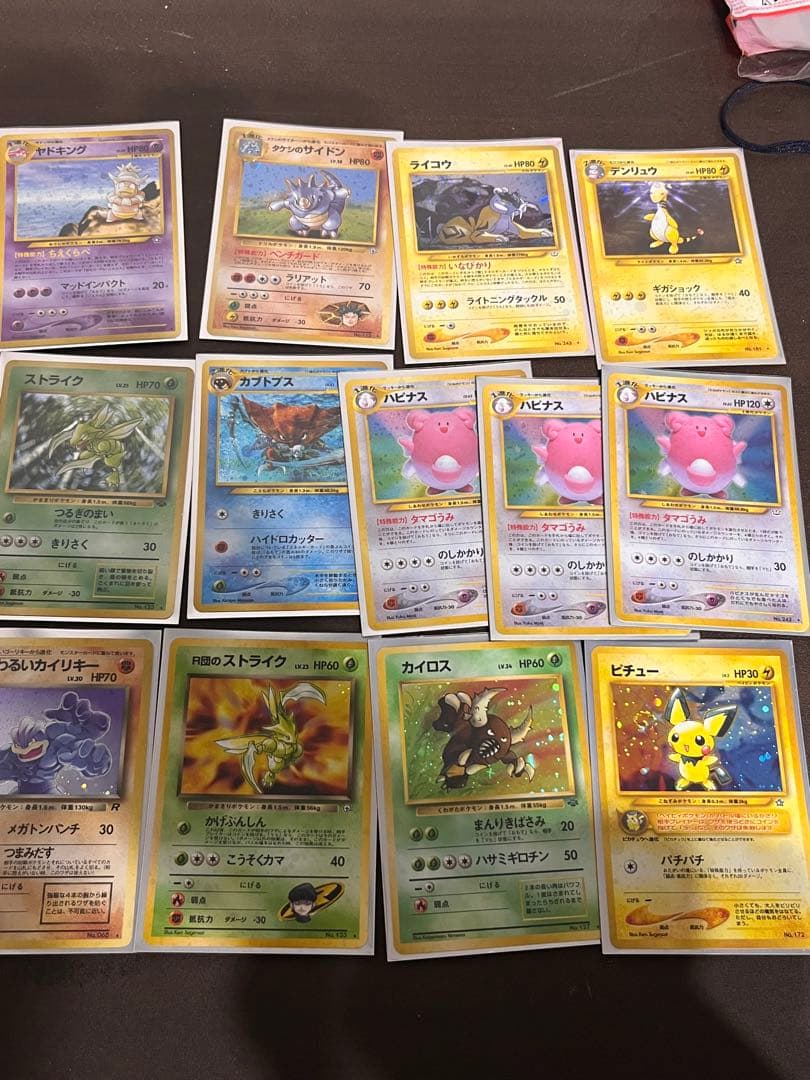 ロ*ン様 ポケモンカード　旧裏　初期カード　まとめ売り　ミュウ　ルギア　ブラッキ