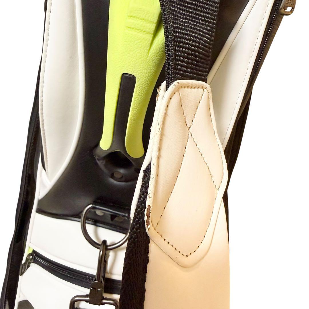 【人気モデル】adidas ゴルフ キャディバッグ 9.5型 HA3204