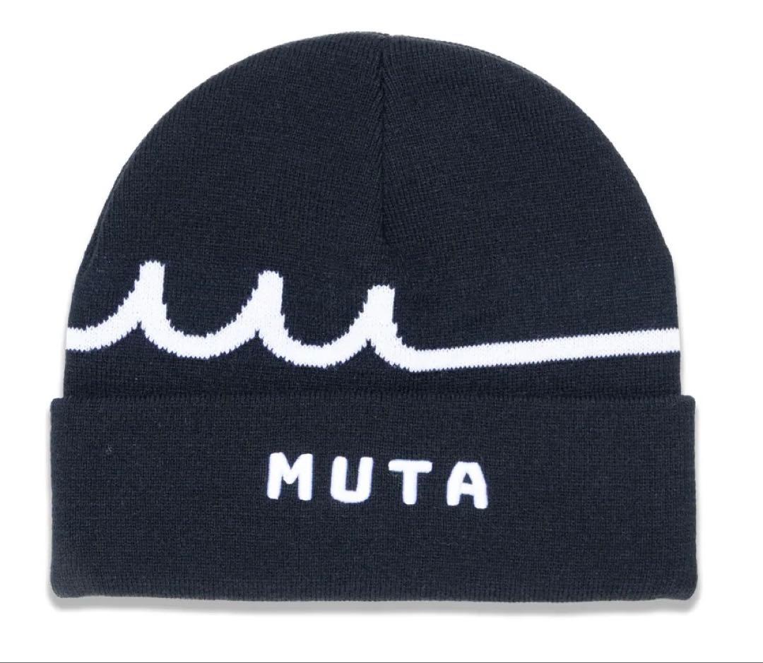 muta MARINE GOLF　ジャガードロゴ ニットキャップ 新品