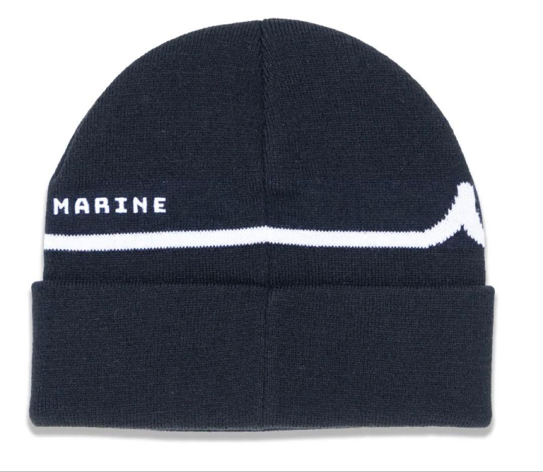 muta MARINE GOLF　ジャガードロゴ ニットキャップ 新品