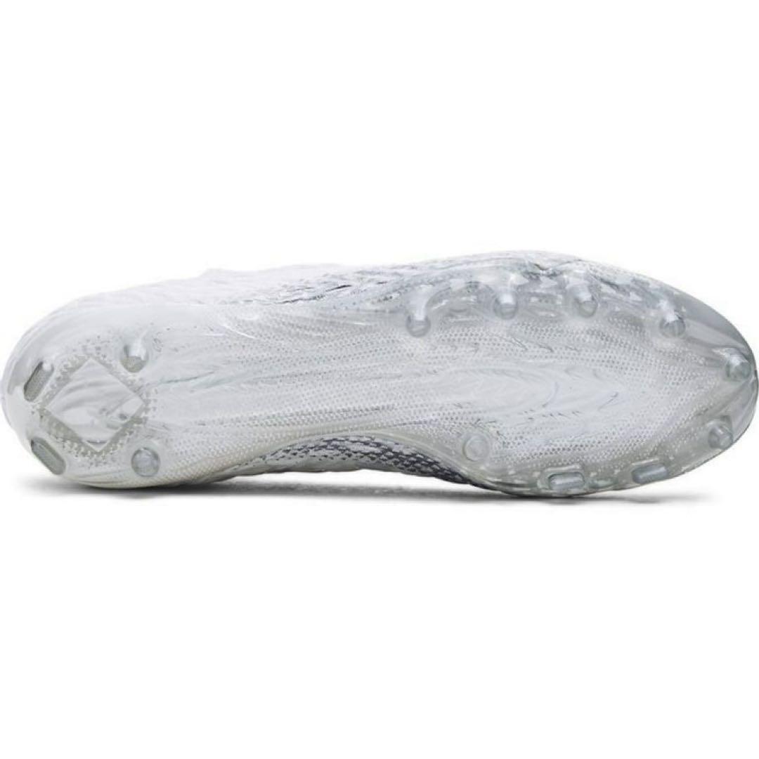 アンダーアーマー 30 スポットライト アメフト スパイク シューズ 銀 靴