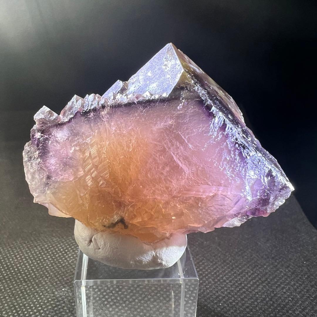 ナミビア　オコルス鉱山　パープルゾーニング　イエローフローライト