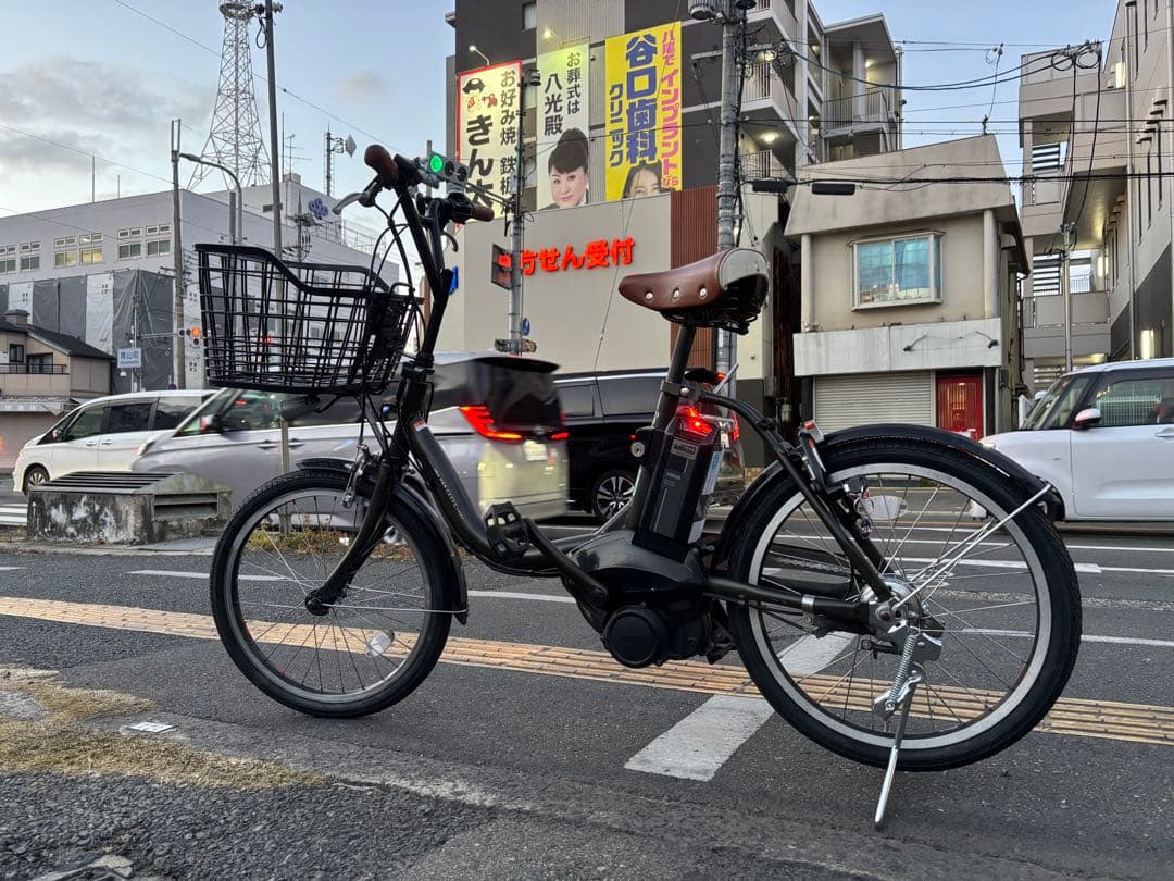 中古20㌅YAMAHA電動アシスト自転車　12.3Ah 大阪　023番