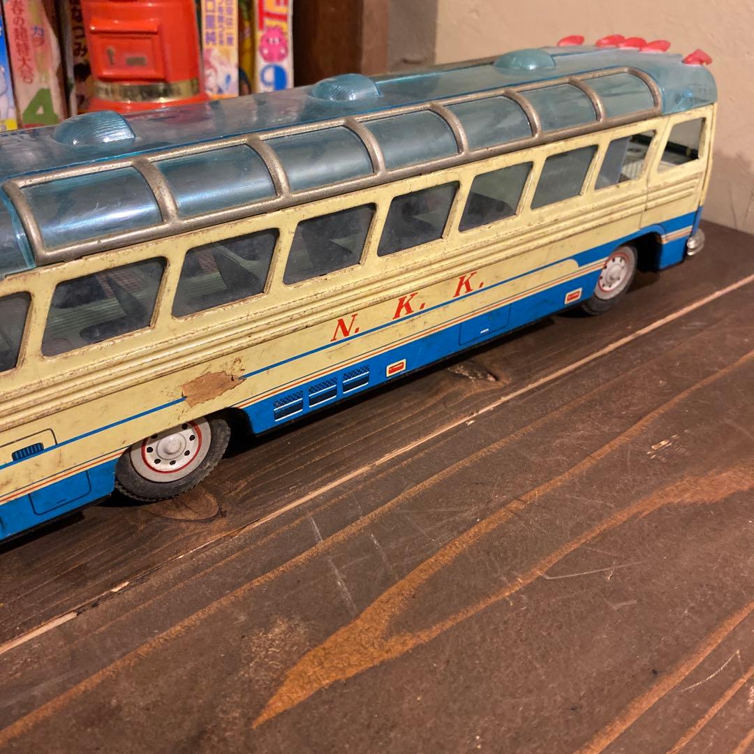 当時物　ブリキ　観光バス1950年代大型　昭和