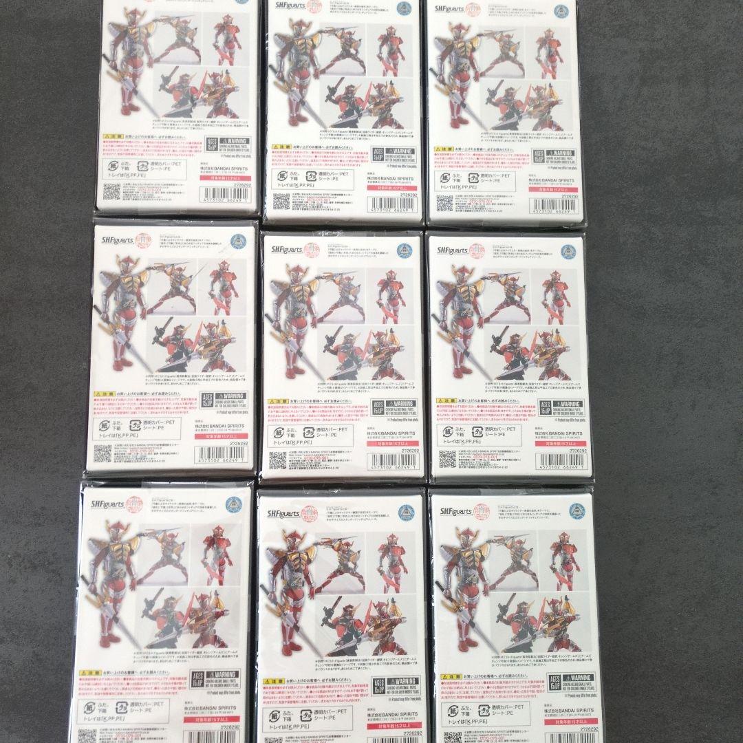 新品未使用　仮面ライダーバロン　真骨彫製法　S.H.Figuarts　9個セット