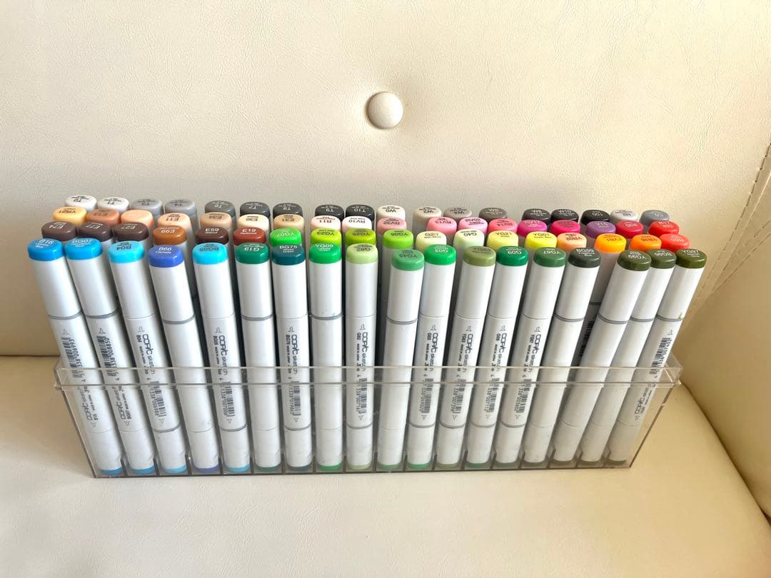 【レア】コピックスケッチ 72色セット インク確認済み