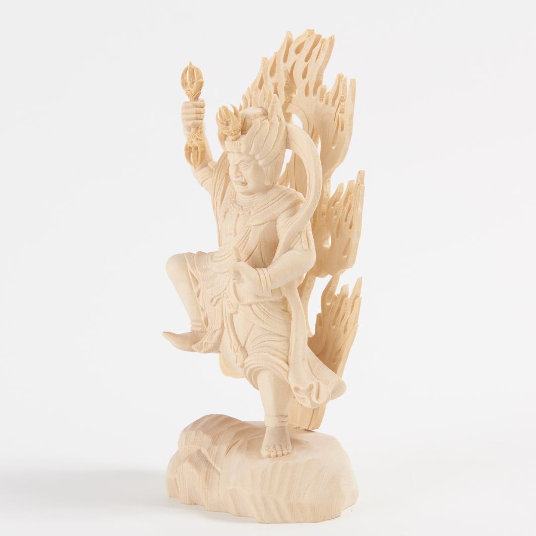 桧　蔵王権現　20ｃｍ #064