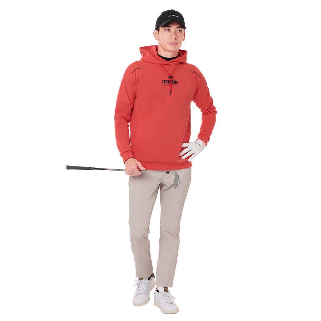 【TaylorMade】新品✨XOサイズ　メンズ　ロゴフード付きトレーナー　秋冬