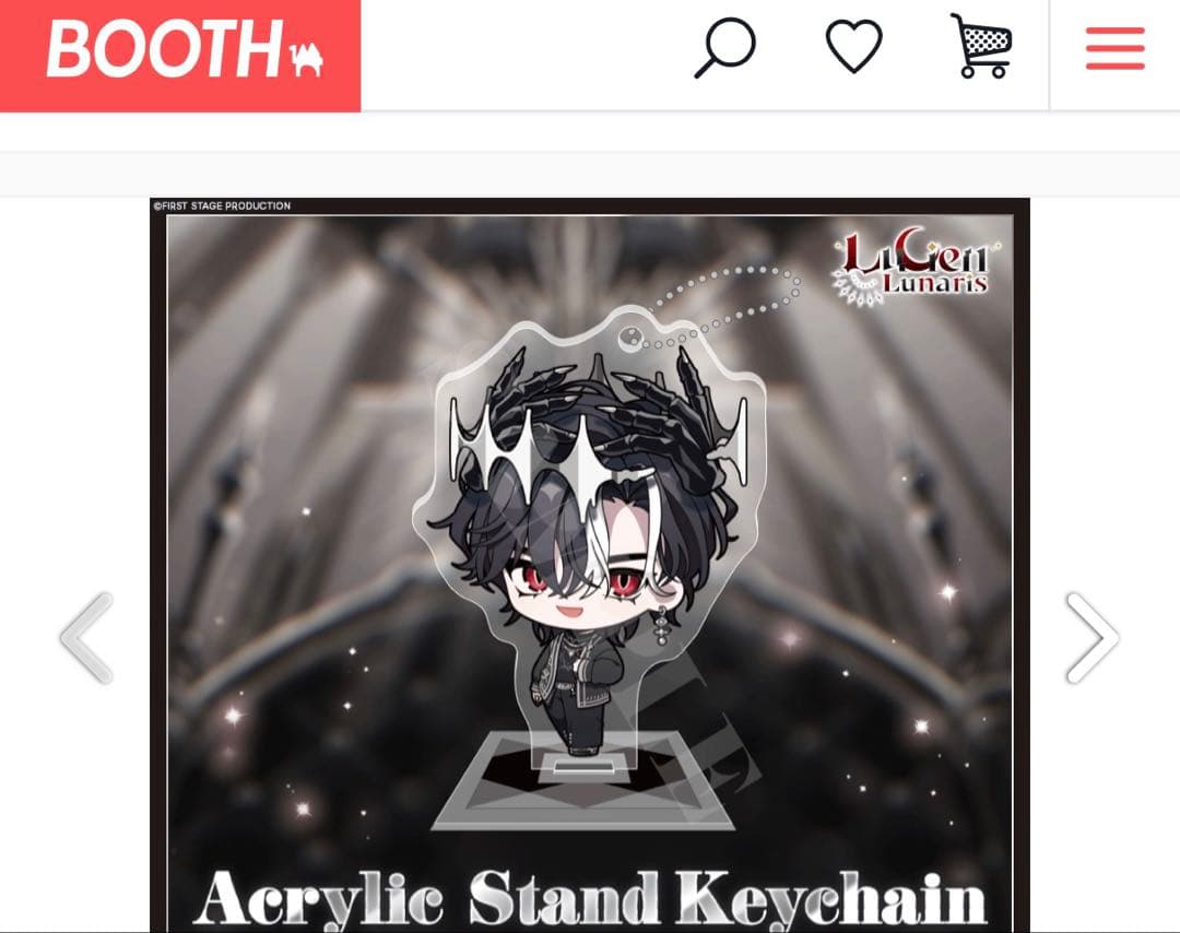 新衣装記念 アクリルスタンド ルシエン・ルナリス Lucien Lunaris