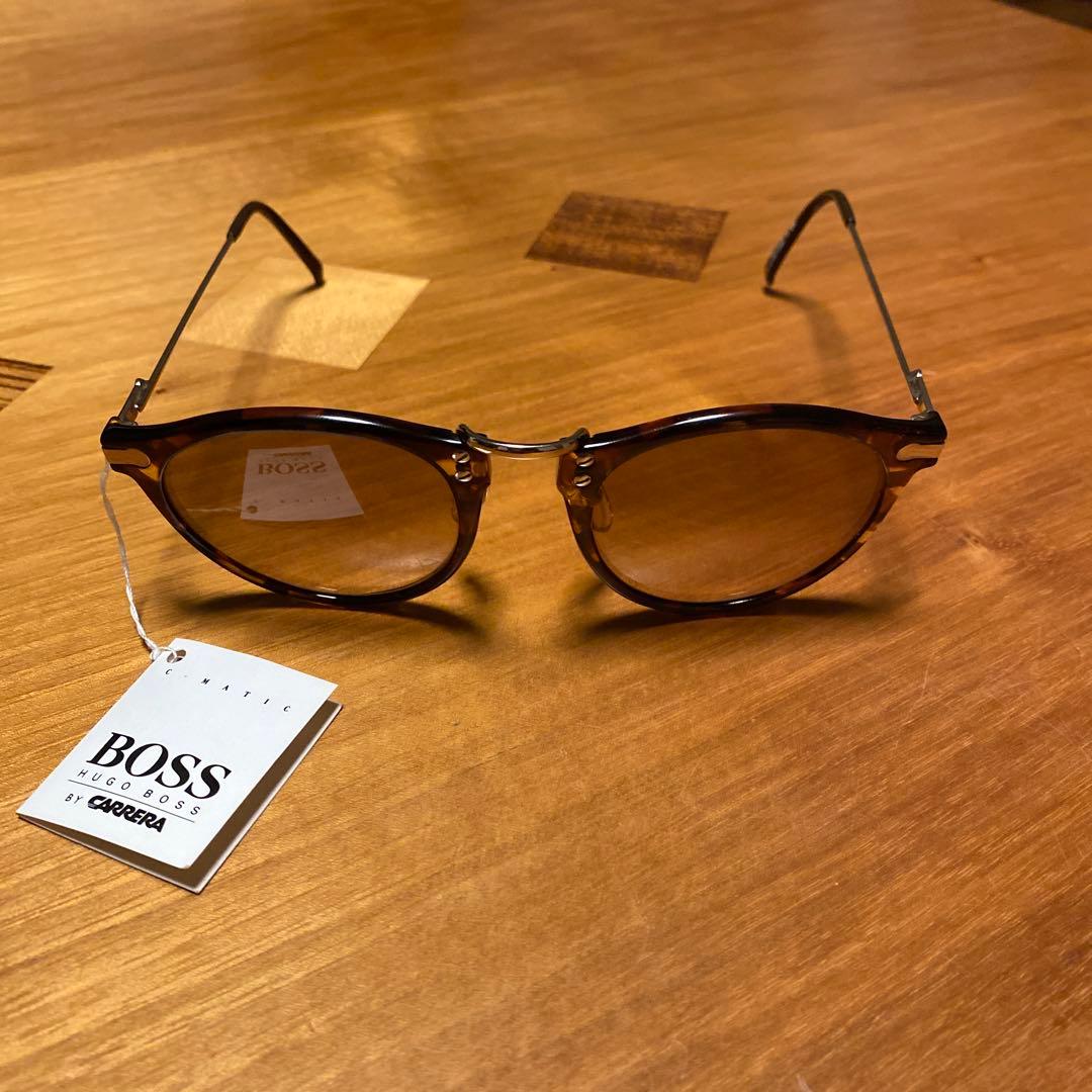 アイルトンセナ使用モデル　BOSS Carrera ラウンド型サングラス