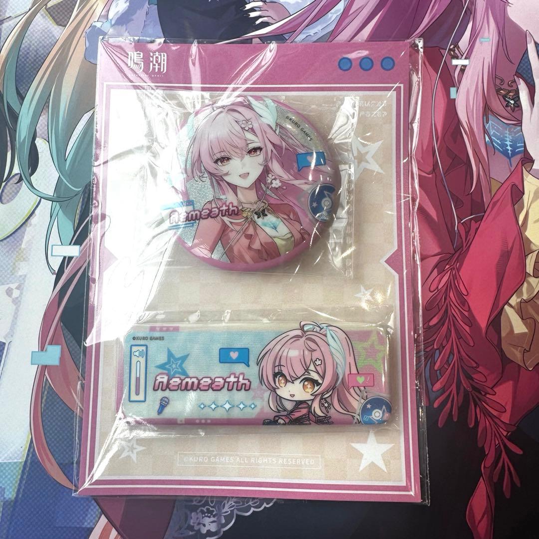 【台北ゲームショウ限定】鳴潮　台湾限定　バッジセット 　wuthering