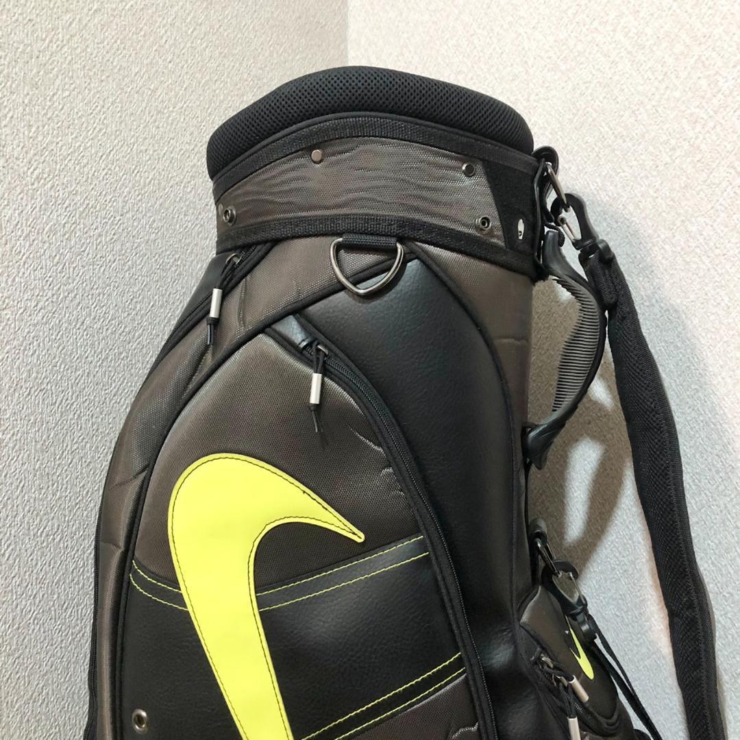 【希少・廃盤】 NIKE ナイキ ゴルフ キャディバッグ カート型 6分割