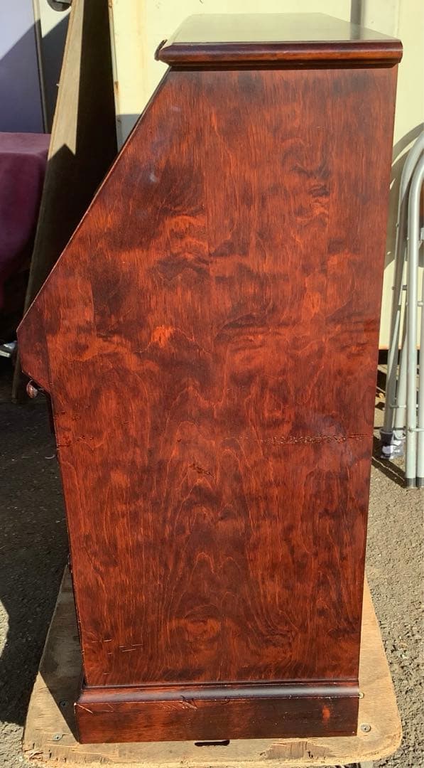 SASA 北海民芸 和光 ライティングビューロー ライティングデスク 樺材