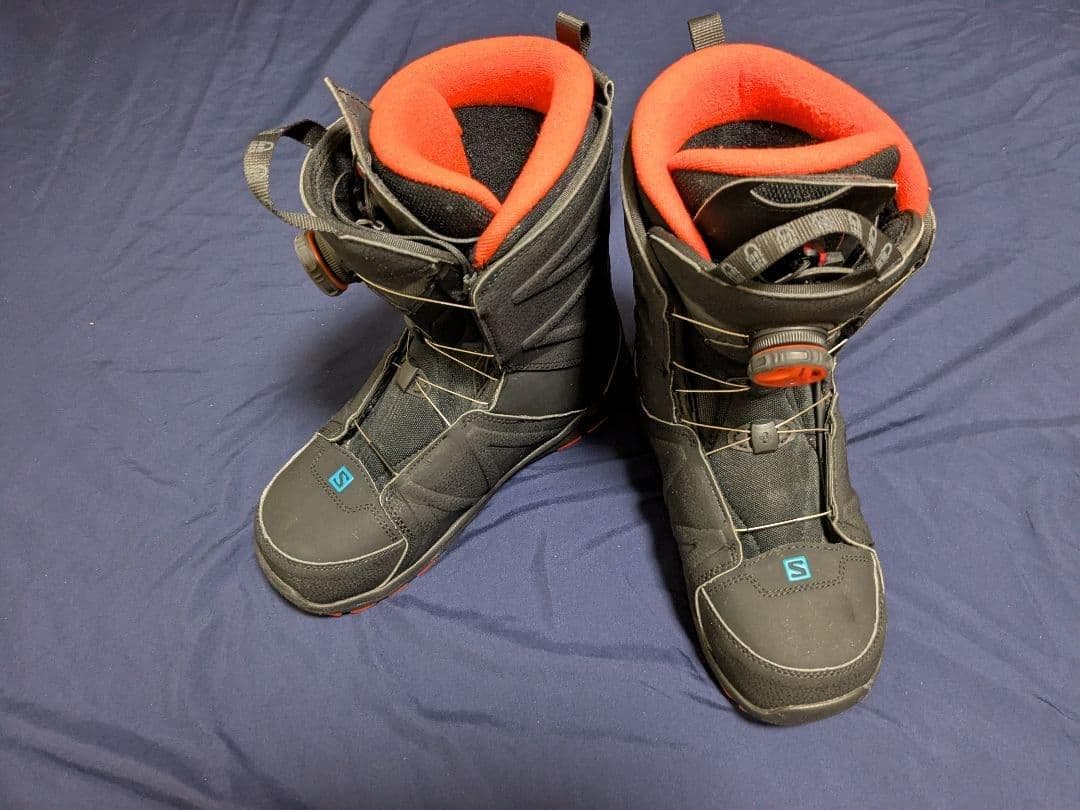 サロモン スノーボードブーツ 25.5cm ブラックMANTIS BOAシステム