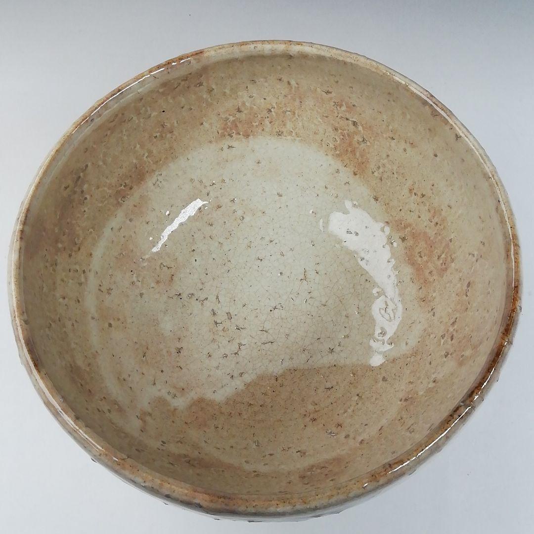 Ｔ７２６　茶碗　『萩焼』『田原謙次 造』　共箱　抹茶碗　茶道具