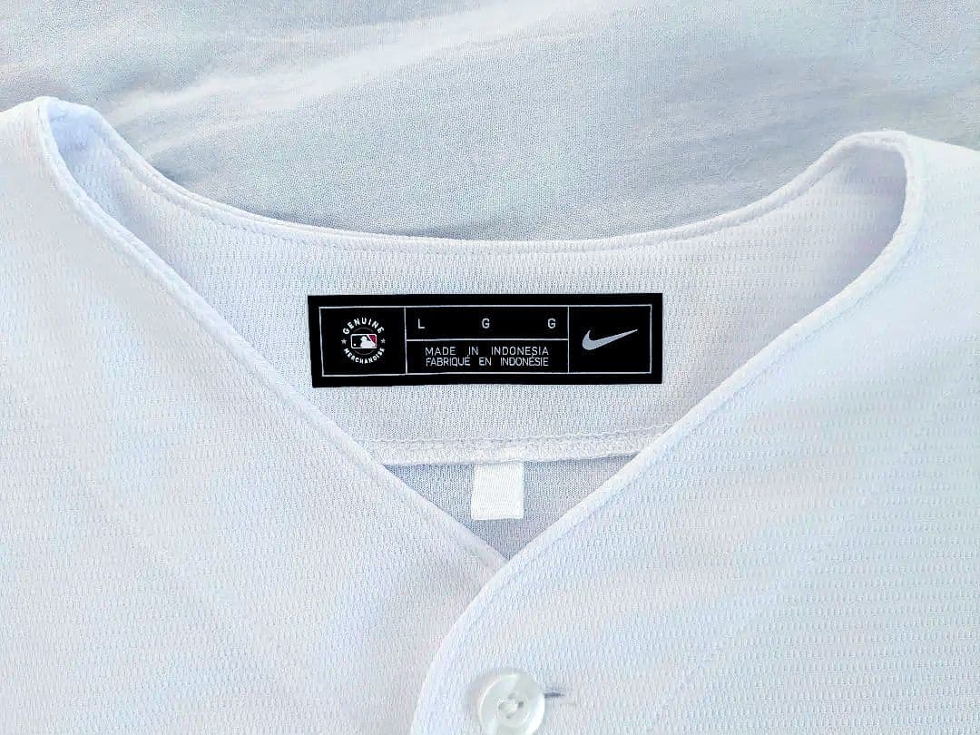 【値下げ！】Nikeドジャース ユニフォーム Lサイズ 背番号なし 公式 美品