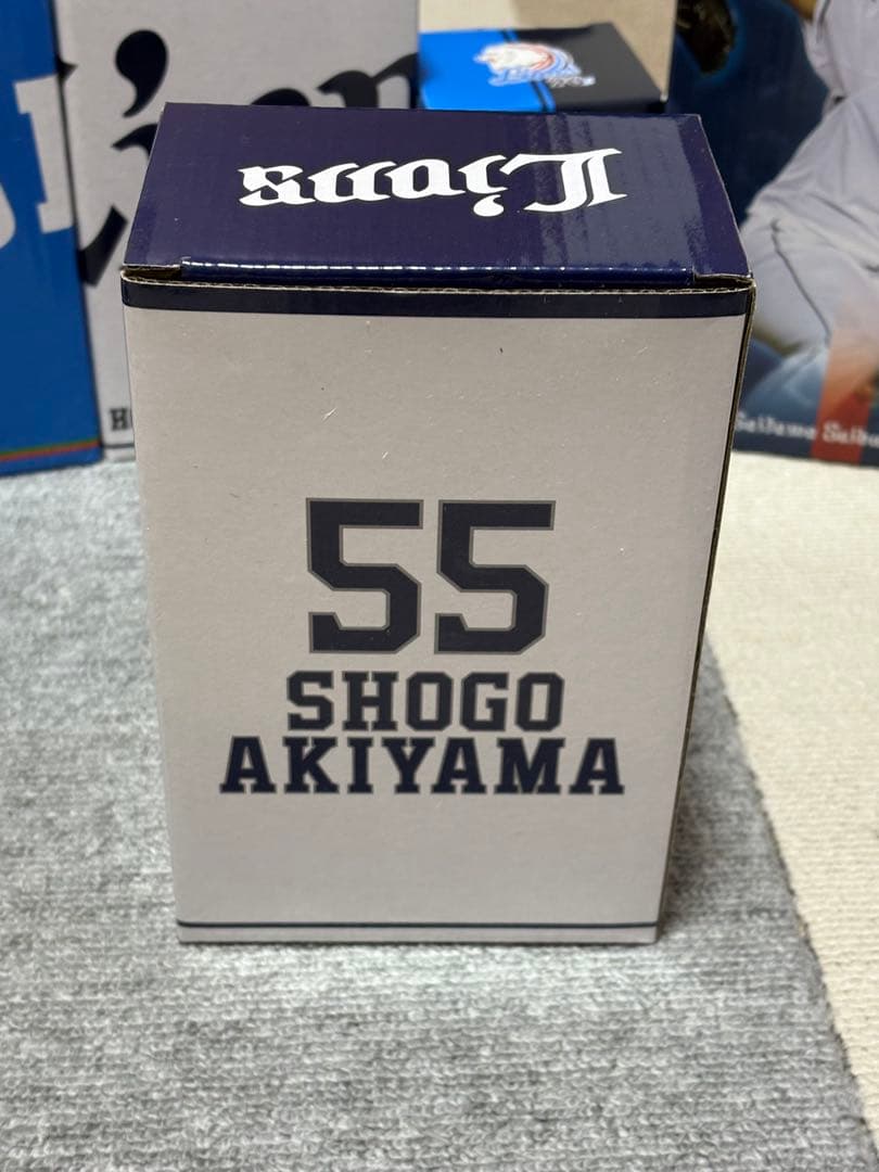 【新品未使用品】埼玉西武ライオンズ 秋山翔吾 & 山川穂高 ボブルヘッド セット