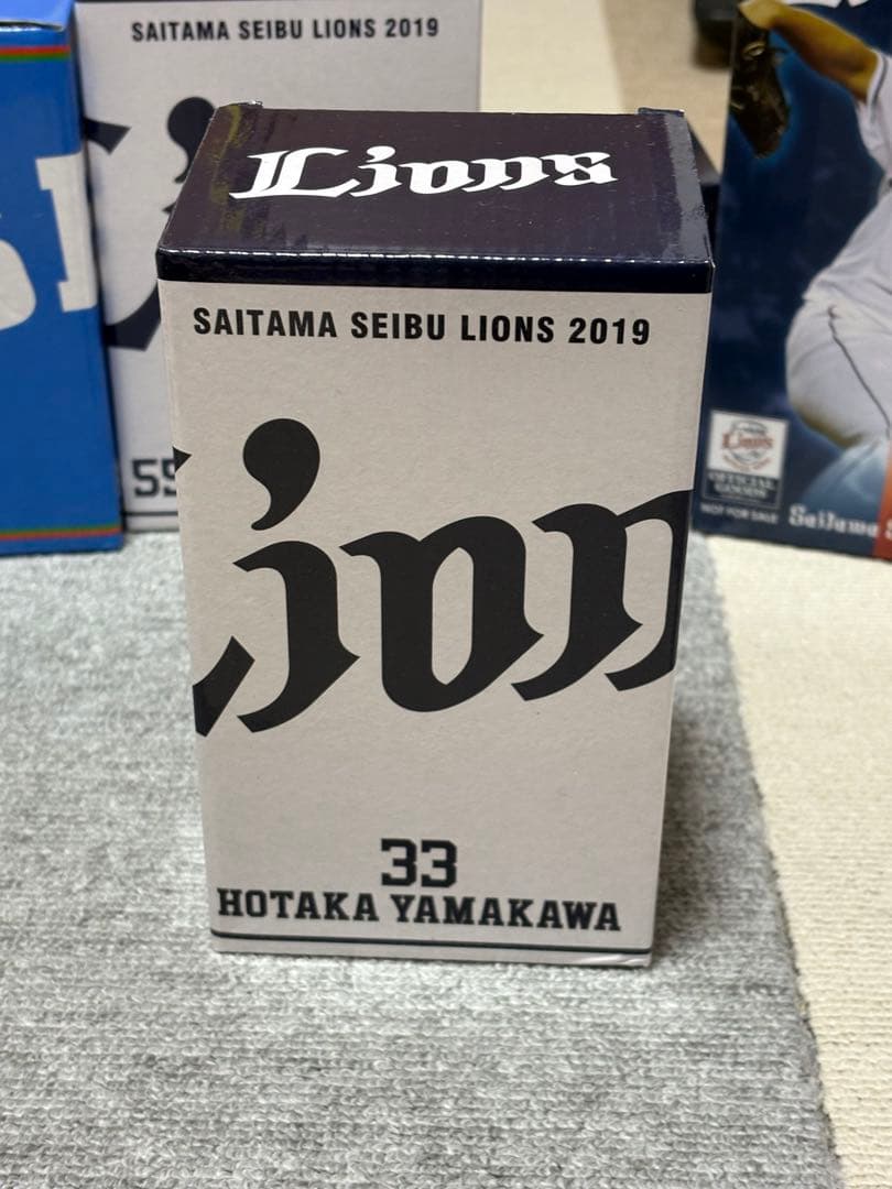 【新品未使用品】埼玉西武ライオンズ 秋山翔吾 & 山川穂高 ボブルヘッド セット