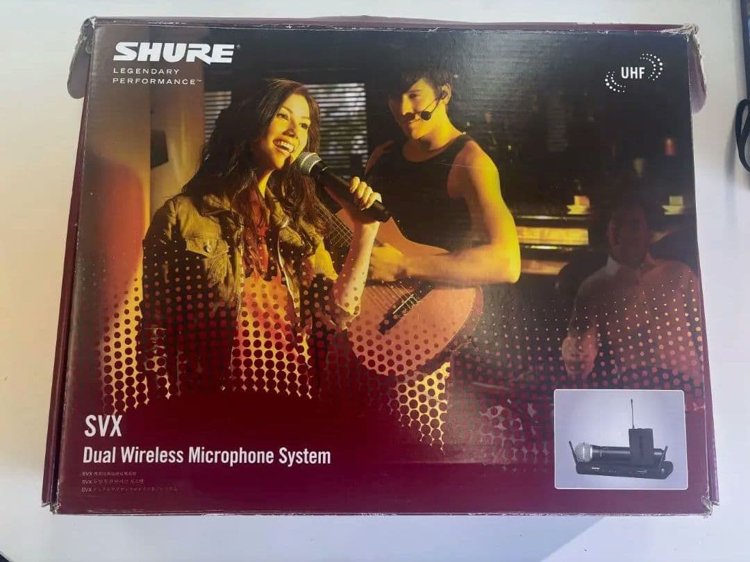 配信機器・PA機器・レコーディング機器 SHURE SVX Dual Wireless MicrophoneSystem