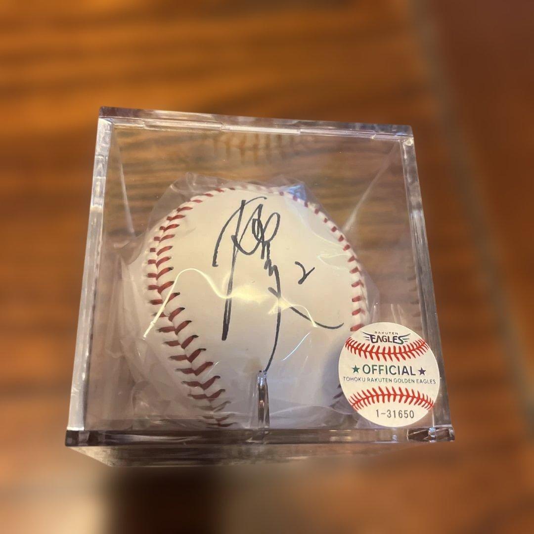 楽天イーグルス　太田光選手　直筆サイン　箱付き