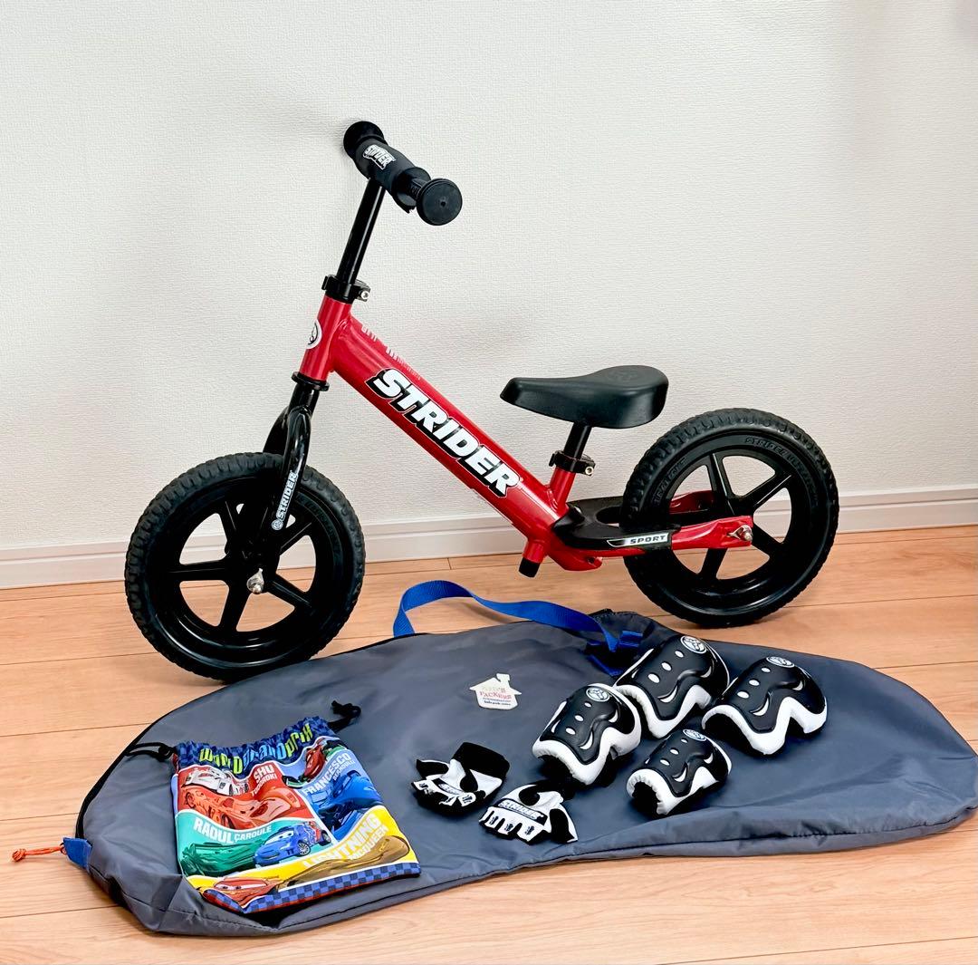 【付属品多数】ストライダー STRIDER スポーツ 12インチ　レッド